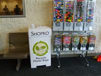 Shopko recycling container in store