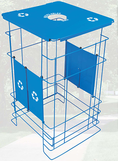 Clean Grid EXL Collapsible Recycling/Trash Receptacle