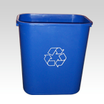 Medium Deskside Recycling-Waste Bin