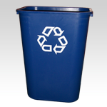 Large Deskside Recycling-Waste Bin