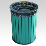 Envirodesign Recycled Plastic Lumber Specialty Receptacles