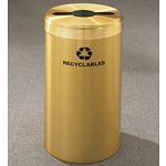 RecyclePro Value Series with multi-purpose opening for MIXED RECYCLABLES