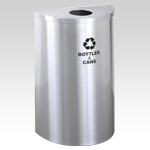 RecyclePro Half Round for BOTTLES CANS