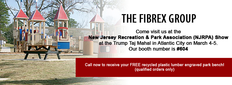 Come visit us at the
New Jersey Recreation & Park Association (NJRPA) Show
at the Trump Taj Mahal in Atlantic City on March 4-5.
Our booth number is #604