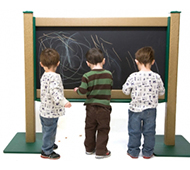 OUTDOOR CHALKBOARD 4FT PORTABLE