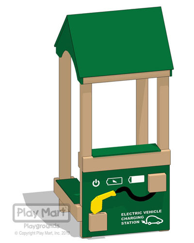 ELECTRIC VEHICLE CHARGING STATION - 4 POST