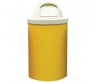 TRASH RECEPTACLE COLOR PLASTIC