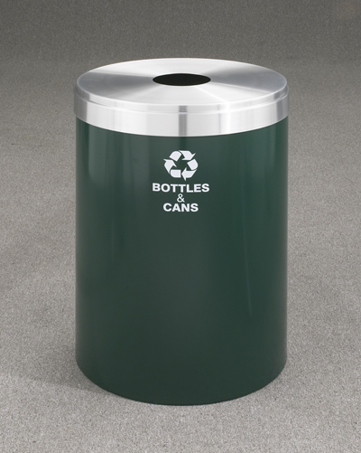 RecyclePro Value Series with single purpose opening for BOTTLES CANS etc