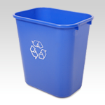 Small Deskside Recycling-Waste Bin