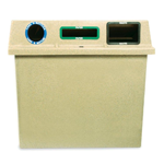 Super Sorter Three-In-One Recycling-Waste Bin