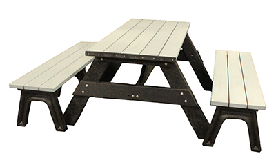 Park Place Deluxe Picnic Table with Detached Seating
