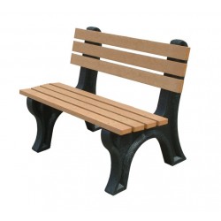 Econo-Design Backed Bench - 4ft without Arms