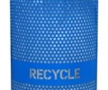 Panorama Series Trash Receptacle with Dome Top