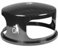 Panorama Series Trash Receptacle with Dome Top