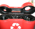 Mobius Recycle Pod Receptacle - 3 compartment