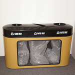 SecureVu Receptacle - 3 compartment