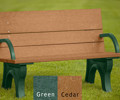 Classic ADA Compliant Bench - 4ft with Arms