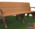 Classic ADA Compliant Bench - 6ft with Arms