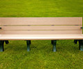 Classic ADA Compliant Bench - 8ft with Arms