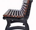 Willow Backed Bench - 6ft without Arms