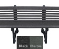 Willow Backed Bench - 8ft with Arms