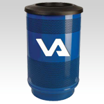 Stadium Series Custom Logo Receptacles